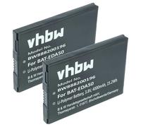 vhbw 2X batería Compatible con Honeywell Scanpal EDA50, EDA50K, EDA51, EDA70, EDA50hc, EDA40 escáner códigos de Barra, TPV (4000 mAh, 3,8 V, Li-Poli)
