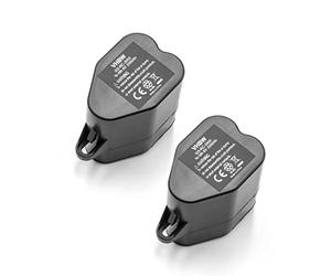 vhbw 2X batería Compatible con Kärcher Robocleaner RC3000, RC 4.000, RC4000 Robot Limpieza (2000 mAh, 6 V, NiMH)