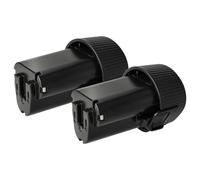 vhbw 2X batería Compatible con Makita DF330DWLX, DF330DWE, DF330DWEX2, DF330, DF330D, DF330DWEX3 Herramienta (2000 mAh, Li-Ion, 10,8 V)