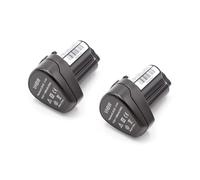 vhbw 2X batería Compatible con Metabo PowerMaxx BS Quick Basic, PowerMaxx BS Pro, PowerMaxx BS Quick Herramienta (1500 mAh, Li-Ion, 10,8 V)