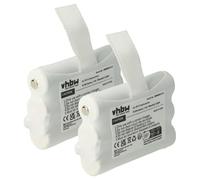 vhbw 2X batería Compatible con Midland XT60, XT50 Radio (700 mAh, 3,6 V, NiMH)