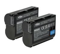 vhbw 2X batería Compatible con Nikon empuñadura de batería MD-D14, MB-N11, MB-D18, MB-N10 (1400 mAh, 7 V, Li-Ion) con infochip