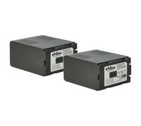 vhbw 2X batería Compatible con Panasonic AG-AC90, AG-AC8pj, AG-AC8ej, AG-AC8, AG-AC90ejc, AG-AC90ej cámara de vídeo (5400 mAh, 7,4 V, Li-Ion)