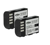 vhbw 2X batería Compatible con Panasonic Lumix DMC-G9, DC-GH5, DC-GH5M, DC-GH5L, DMC-GH3, DMC-GH3A cámara (1100 mAh, 7,2 V, Li-Ion)