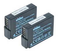 vhbw 2X batería Compatible con Panasonic Lumix DMC-GF2C, DMC-GF2CS | para DMC-GF2CR, DMC-GF2CK cámara (900 mAh, 7,2 V, Li-Ion) con infochip
