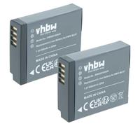 vhbw 2X batería Compatible con Panasonic Lumix DMC-GM5L | DMC-GM5W, DMC-LX10, DMC-LX15 cámara (600 mAh, 7,2 V, Li-Ion) con infochip