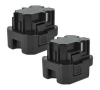 vhbw 2X batería Compatible con Senco GT90FRH, GT90CH, GT90, GT65RHA, GT65DA, GT65, 5G0001N Herramienta (1500 mAh, NiMH, 6 V)