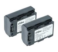vhbw 2X batería Compatible con Sony Alpha ILCE-9, ILCE-7SM3, ILCE-9M2