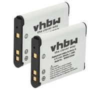 vhbw 2X batería Compatible con Sony Cybershot DSC-RX0M2G, DSC-RX0M2, DSC-RX0, DSC-RX0 II, DSC-RX0 Ultra cámara (600 mAh, 3,7 V, Li-Ion)