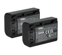 vhbw 2X batería Compatible con Sony DCR-SX65E, DCR-SX83E, DCR-SX85, DCR-SX73E cámara de vídeo (600 mAh, 7,2 V, Li-Ion) con Chip
