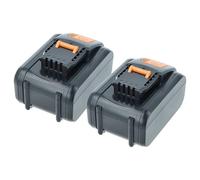 vhbw 2X batería Compatible con Worx Landroid L2000, L2000 WR155E, L WR155E, L200, M1000, L1500 WR153E Herramienta (3000 mAh, Li-Ion, 20 V)