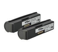vhbw 2X batería Compatible con Zebra WT41N0, WT4090, WT4000 escáner códigos de Barra, TPV (3400 mAh, 3,7 V, Li-Ion)