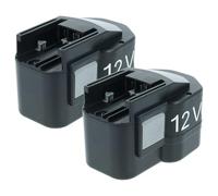 vhbw 2X batería reemplaza AEG 4 932 376 508, PBS 3000, 49-24-0150, 4 932 373 522, 4 932 367 904 para Herramienta (1500 mAh, NiMH, 12 V)