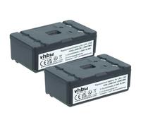 vhbw 2X batería reemplaza Autec ARB-LBM02M, LBM02MH para Mando a Distancia, Control Remoto (2000 mAh, 2,4 V, NiMH)