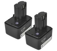 vhbw 2X batería reemplaza Gesipa 7251045, 7251049 para Herramienta, Herramienta colocación Remaches Ciegos (1500 mAh, Li-Ion, 14,4 V)