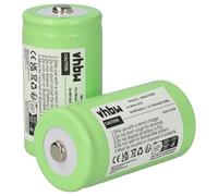 vhbw 2X batería reemplaza HR20, D, LR20, KR20, R20, Mono para radios con VHF (3000 mAh, 1,2 V, NiMH)