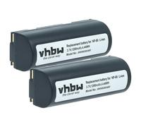 vhbw 2X batería reemplaza Leica NP-80 para cámara (1200 mAh, 3,7 V, Li-Ion)