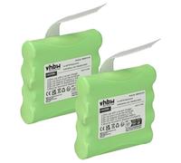 vhbw 2X batería reemplaza Midland BATT6R, BATT-6R para Radio (700 mAh, 4,8 V, NiMH)