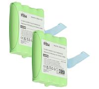 vhbw 2X batería reemplaza Midland KEBT072A, BATT4R, BATT-4R, KEBT-072-A para Radio (700 mAh, 4,8 V, NiMH)