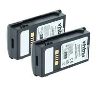 vhbw 2X batería reemplaza Motorola 82-000012-01, BT-000375, BTRY-MC32-01-01