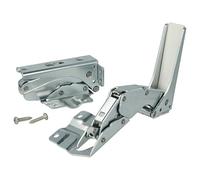 vhbw 2x bisagra de puerta compatible con Balay 3KIB4860/01/02. /03/04 | 5CC26730/01, 5CC187FF0/01/02/03 nevera - Kit de reparación
