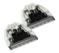 vhbw 2x cabezal afeitado reemplaza Panasonic WER9714Y, WER9714 para afeitadora blanco