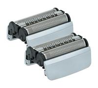 vhbw 2x cabezales de repuesto compatible con Braun Series 8 máquina de afeitar, negro plata