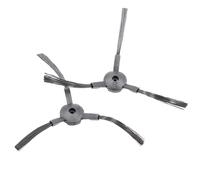 vhbw 2X Cepillo Lateral Compatible con iLife A4s, V3s, A4, A6s, V5, V5s Pro, V5s, A6, V3 Robot Aspirador - Set cepillos, Izquierda/Derecha, Negro