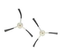 vhbw 2X Cepillo Lateral Compatible con Mova E30 Ultra Robot Aspirador - Set cepillos, Blanco/Gris