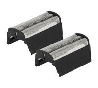 vhbw 2x Doble hoja de corte compatible con Braun Contour 5735, 5736, 370, 380, 390cc, 5738, 5739, 5873 afeitadora eléctrica + marco, negro