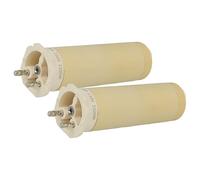 vhbw 2x Elemento calefactor reemplaza Leister 7612733013658, 101.365 para pistola de soldadura - 3300 W, Cerámica, 3,15 x 10,3 cm