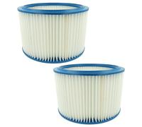 vhbw 2x Elemento filtrante compatible con Nilfisk/Alto Attix 965-21 SD SC | 965-0L SDXC, 965-21 SD XC aspiradora seco/mojado