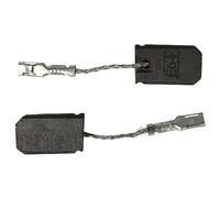 vhbw 2x escobilla 16 x 10 x 5 mm Compatible con Metabo W 820-125, W 8-115, W 780, W 8-125 Quick, W 8-125 amoladora angular, sierra de calar