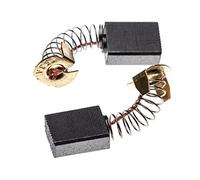 vhbw 2x escobilla 6,5 x 13,5 x 17 mm Compatible con Makita HM 1400 herramientas - Resorte 22 mm