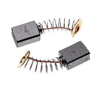 vhbw 2x escobilla 6 x 9 x 12 mm compatible con Makita RT0700C, TW0350, TD0101F, TW0200 herramientas + resorte