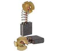 vhbw 2x escobilla 7 x 18 x 16 mm reemplaza Makita CB-203, 191953-5, CB-203A para herramientas + resorte