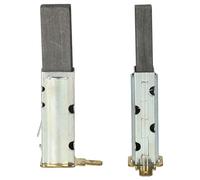 vhbw 2x escobilla carbón 26,2 x10,1 x 6,9 mm compatible con Stihl MSE 141C motosierra + resorte