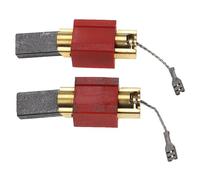vhbw 2x escobilla carbón compatible con Miele W463S(DE), W502(PT), W443S(NL), W452S(DE), W526(GB), W555(GB), W504(ES), W508(GB) lavadora