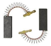 vhbw 2x escobilla carbono 5 x 12 x 33 mm Compatible con Balay TW 860 lavadora + resorte