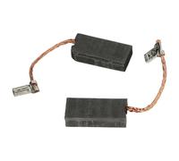 vhbw 2x escobilla carbono motor carbones 27 x 13 x 6,3 mm compatible con Makita HM1101C, HM1111C, HM1203C, HM1213C, HM1214C herramientas eléctricas