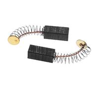 vhbw 2x escobilla de carbón compatible con Bosch CSB 400-2 | CSB 420-E, GBM 450, CSB 520-2E, CSB 460-2 herramientas + resorte - 6,3 x 6,3 x 15,5 mm