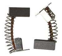 vhbw 2x escobilla de carbón compatible con Bosch GDR 18 V-LI | (3 601 JA1 305) llave de impacto inalámbrica - 12 x 6 x 5,5 mm