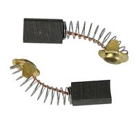 vhbw 2x escobilla de carbón compatible con Einhell LE-BH 850 | BH-G 850, PBH 850/1, YPL 850 martillo perforador + resorte - 15 x 7,5 x 6,5 mm