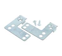 vhbw 2x escuadra de fijación compatible con Siemens lavavajillas - Set de fijación para lavavajillas 8,1 x 6,1 x 0,8 cm