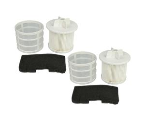 vhbw 2x filtro aire salida, 2x filtro premotor compatible con Hoover SE71-SE55011 39001392