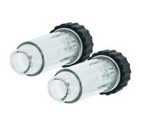 vhbw 2x filtro antisuciedad compatible con Kärcher K 5 Power Control hidrolimpiadora con conexión 3/4'' AG - Filtro con carcasa