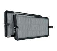 vhbw 2x Filtro carbón activo compatible con Kärcher AF 30 purificadores de aire - Filtro de aire HEPA 13 negro