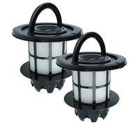 vhbw 2x Filtro compatible con Bosch BGS52242/01, BGS52230/02, BGS5225AU/01, BGS52242/02 aspiradora - Filtro de suciedad, unidad de filtrado