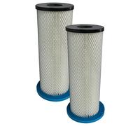 vhbw 2x Filtro compatible con Husqvarna S36, S26, S13 aspiradora - filtro Hepa azul/blanco