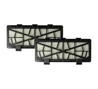 vhbw 2x Filtro compatible con Kärcher T 17/1, T15/1 HEP ESB 28, T15/1 Professional aspiradora - filtro Hepa negro blanco